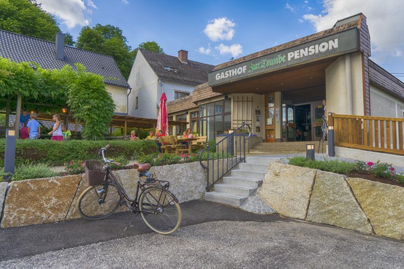 Gasthof Zur Traube Grein Bagian luar foto